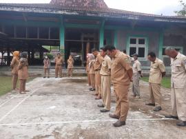 Kegiatan Rutin Apel Pagi dilanjutkan Rakor Pamong